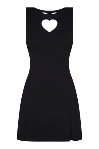 Sleeveless dress with heart-shaped cut-outs Lovebeat