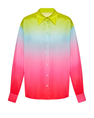 Silk rainbow shirt