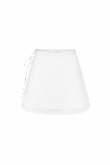 Напівпрозора спідниця Lily біла