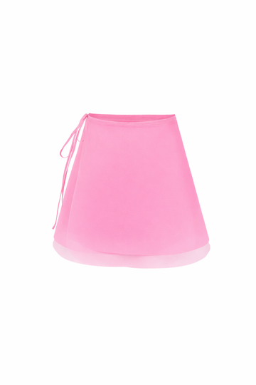 Напівпрозора спідниця Lily рожева