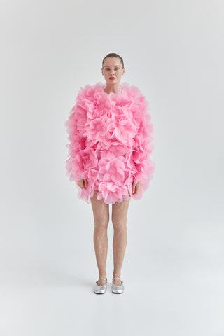 Бомбер Peony рожевий