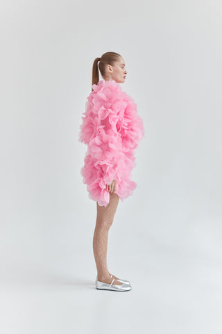 Бомбер Peony рожевий