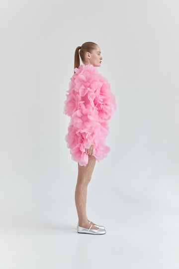 Бомбер Peony рожевий