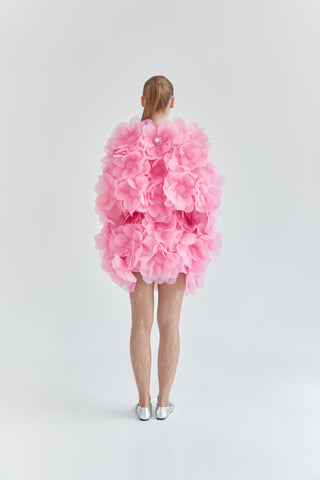 Бомбер Peony рожевий