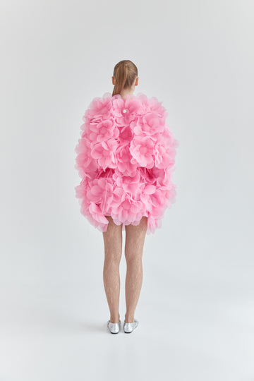 Бомбер Peony рожевий