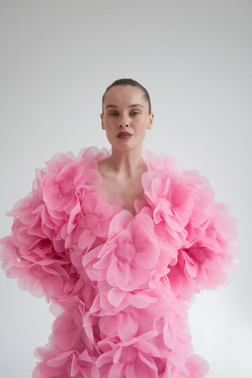 Бомбер Peony рожевий