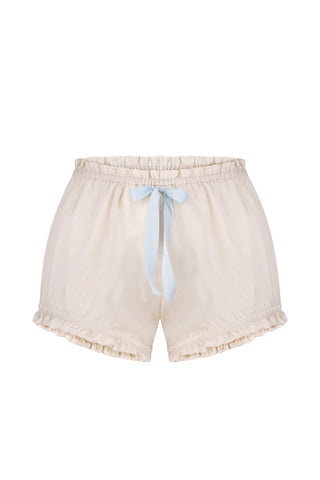 Silk top and shorts J'adore Je T'aime