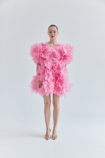 Peony Sweet Dress in peony pink