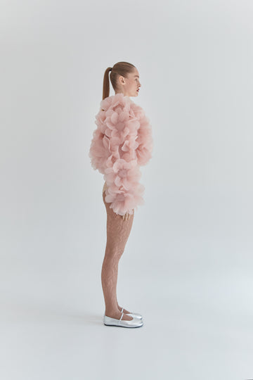 Бомбер Soft Peony нюдовий