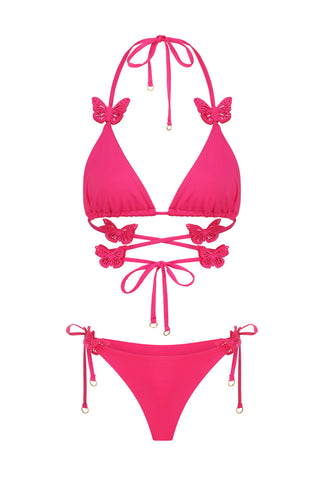 Seawing bikini in hot pink