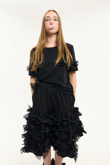 Antoinette T-shirt with bows