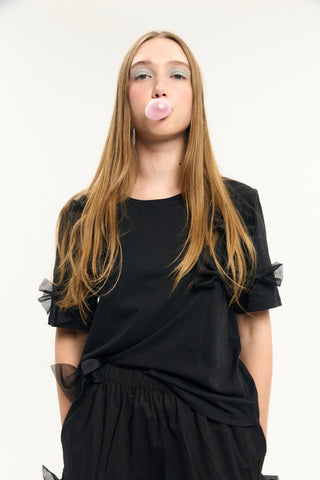 Antoinette T-shirt with bows