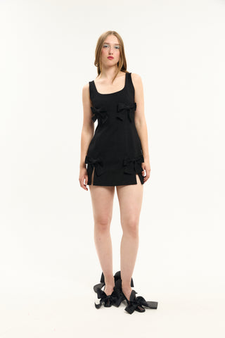 Petite Robe Sleeveless mini dress