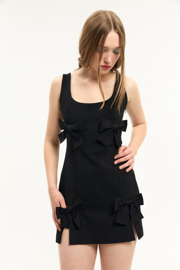 Petite Robe Sleeveless mini dress