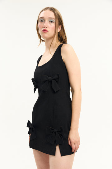 Petite Robe Sleeveless mini dress