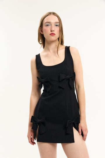 Petite Robe Sleeveless mini dress
