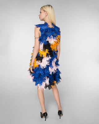 Laser-cut "puzzle" dress